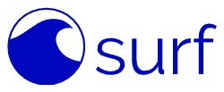 Surf company logo